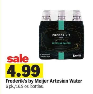 Frederik's by Meijer Artesian Water