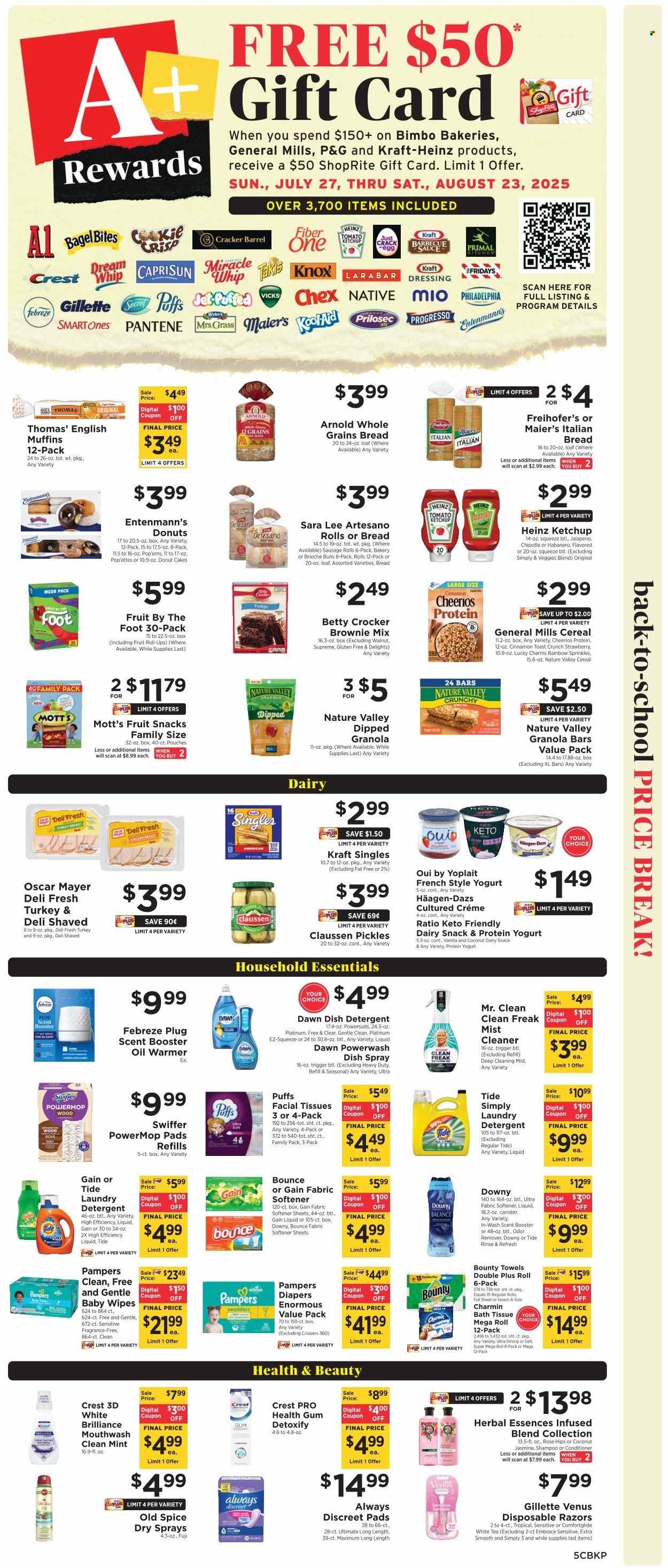 ShopRite ad - 08/17/2025 - 08/23/2025. Page 6