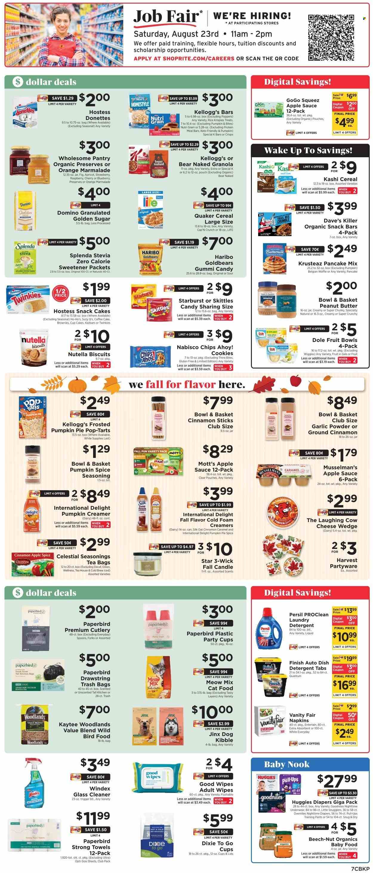 ShopRite ad - 08/17/2025 - 08/23/2025. Page 8