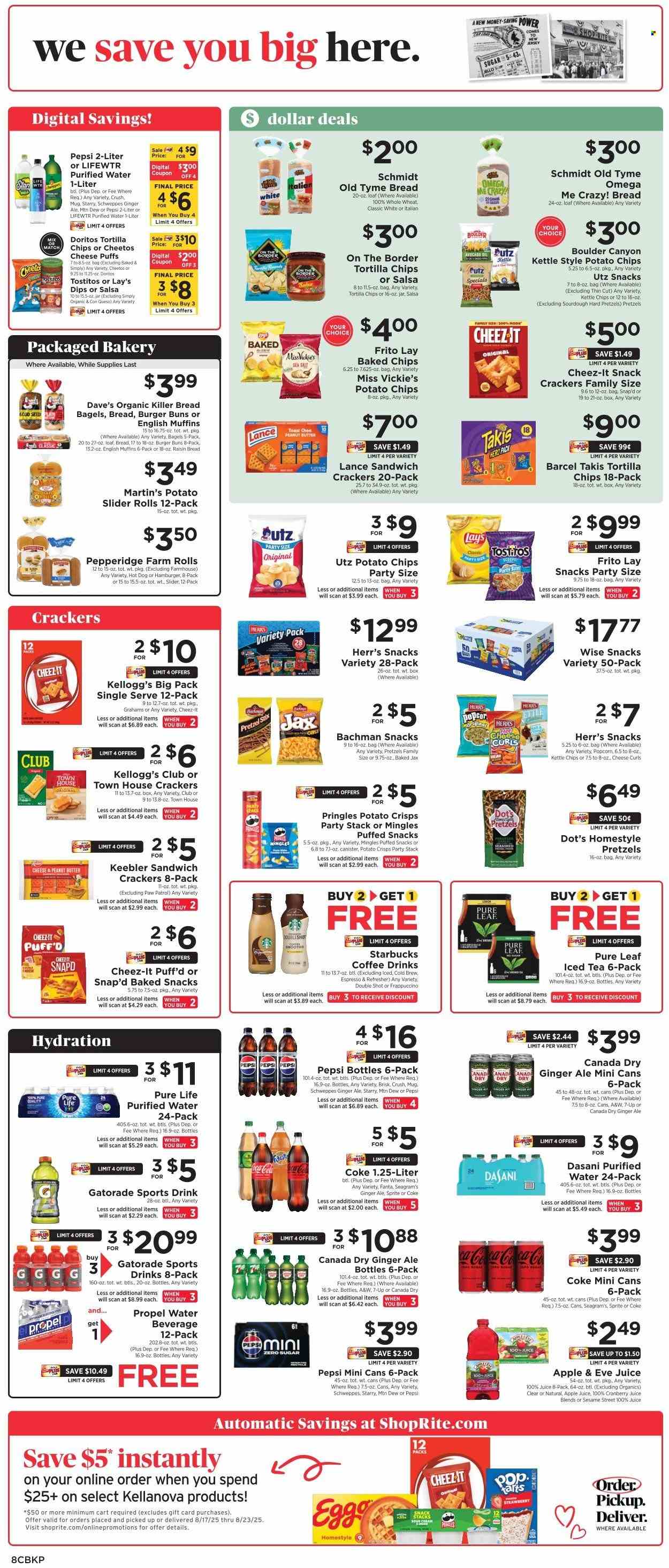 ShopRite ad - 08/17/2025 - 08/23/2025. Page 9