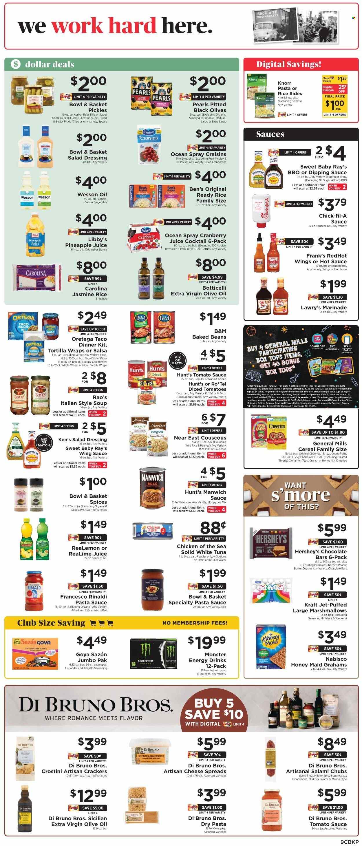 ShopRite ad - 08/17/2025 - 08/23/2025. Page 10