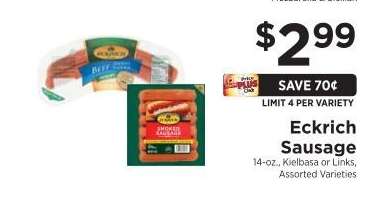 Eckrich sausage