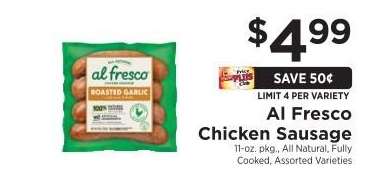 Al Fresco Chicken Sausage