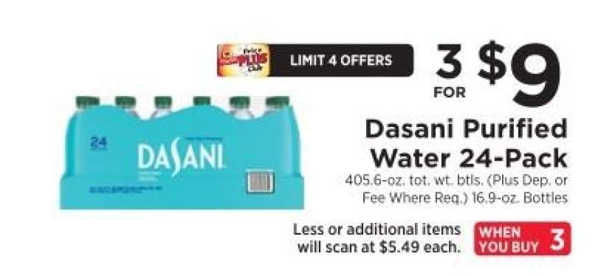 Dasani Purified Water 24-Pack