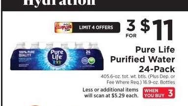 Pure Life Purified Water 24-Pack