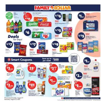 Family Dollar Flyer - 08/17/2025 - 08/23/2025.
