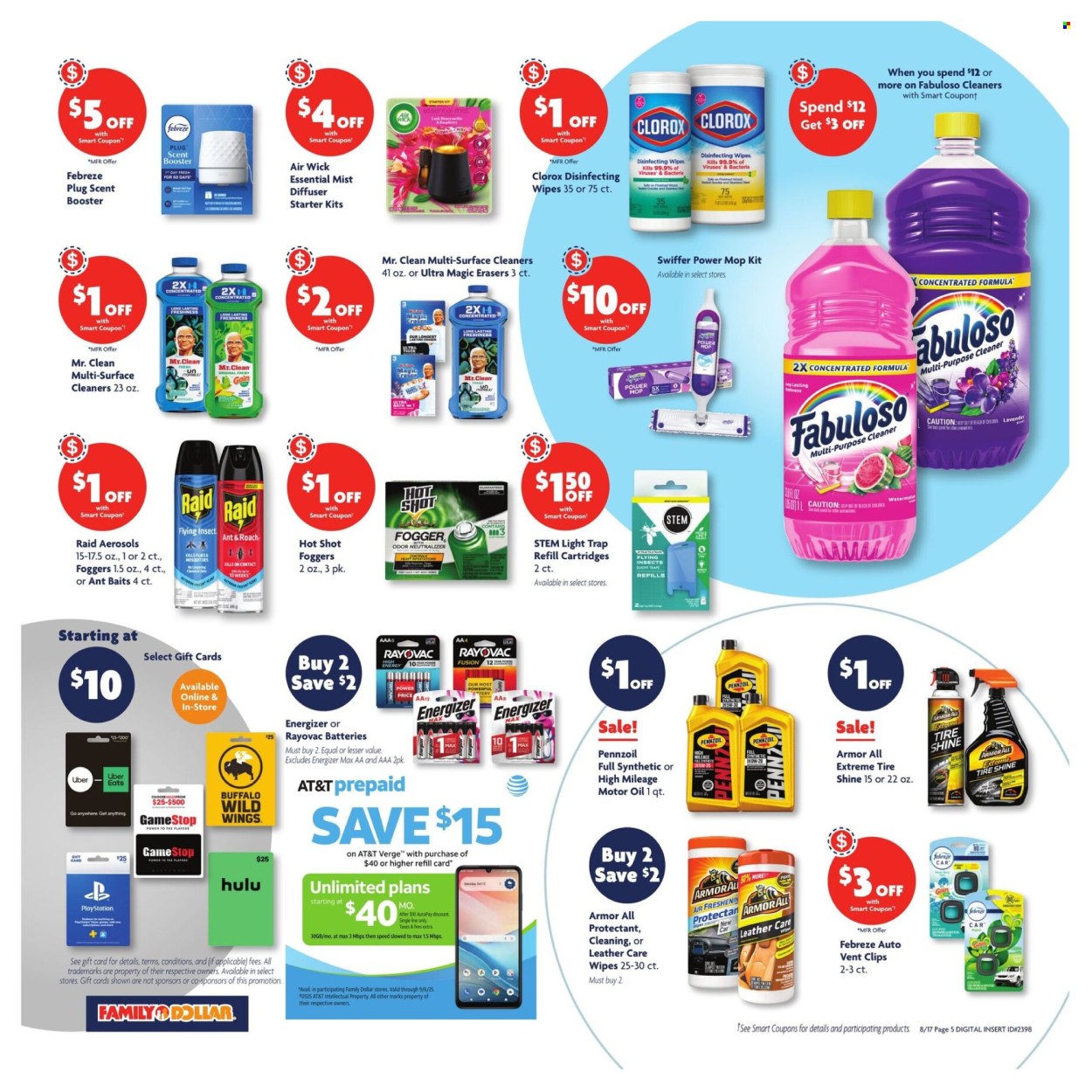 Family Dollar ad - 08/17/2025 - 08/23/2025. Page 7