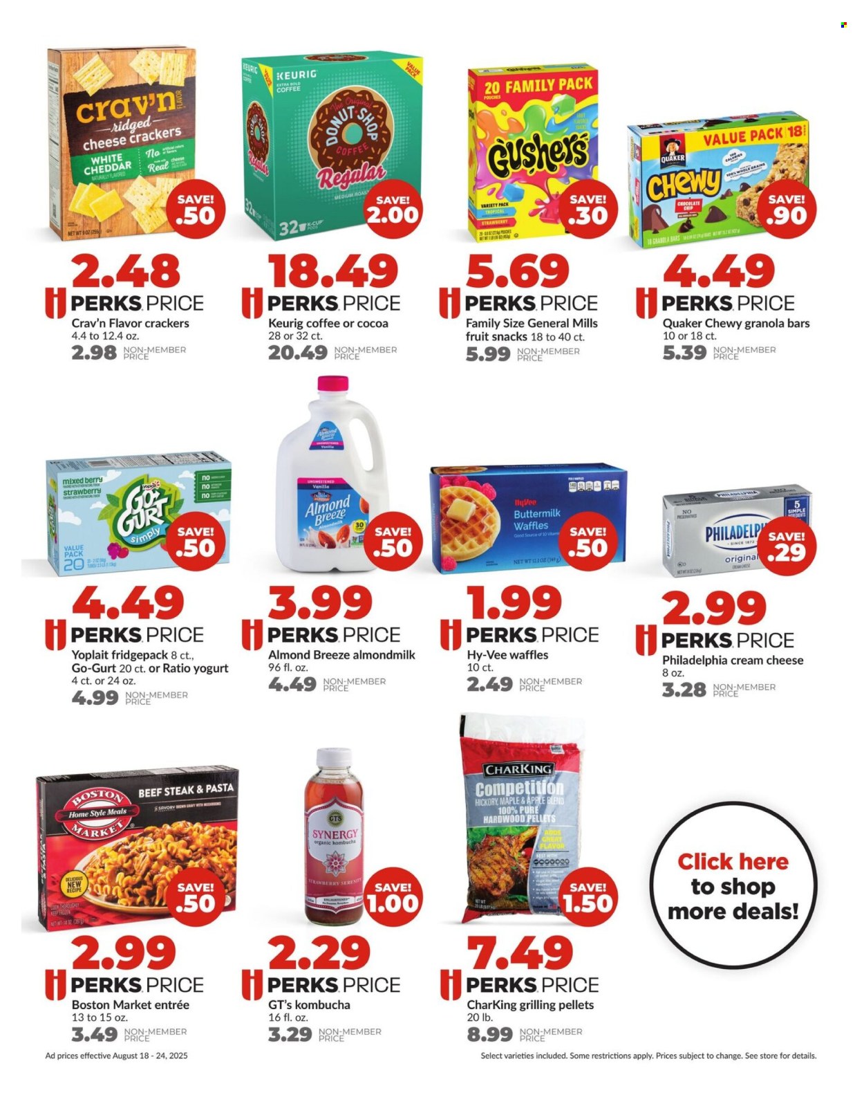 Hy-Vee ad - 08/18/2025 - 08/24/2025. Page 4