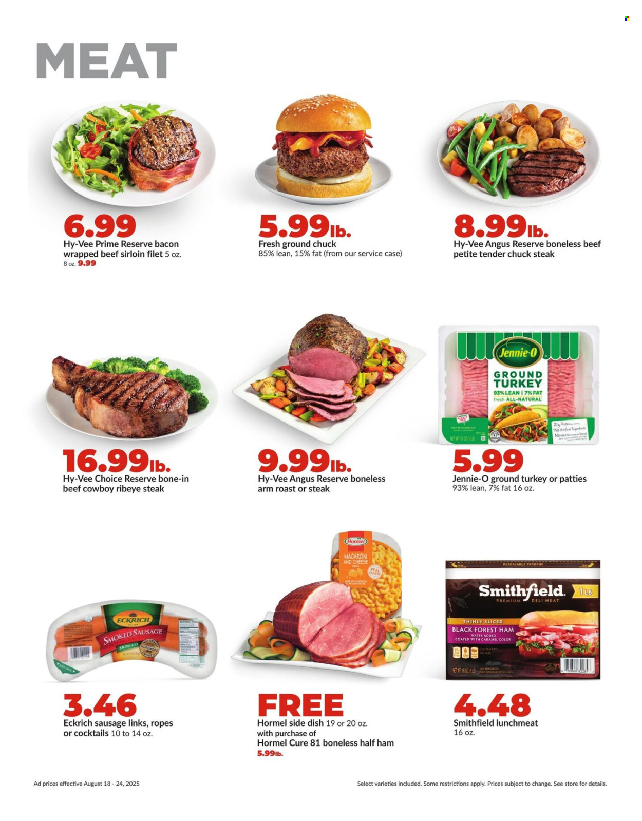 Hy-Vee ad - 08/18/2025 - 08/24/2025. Page 9