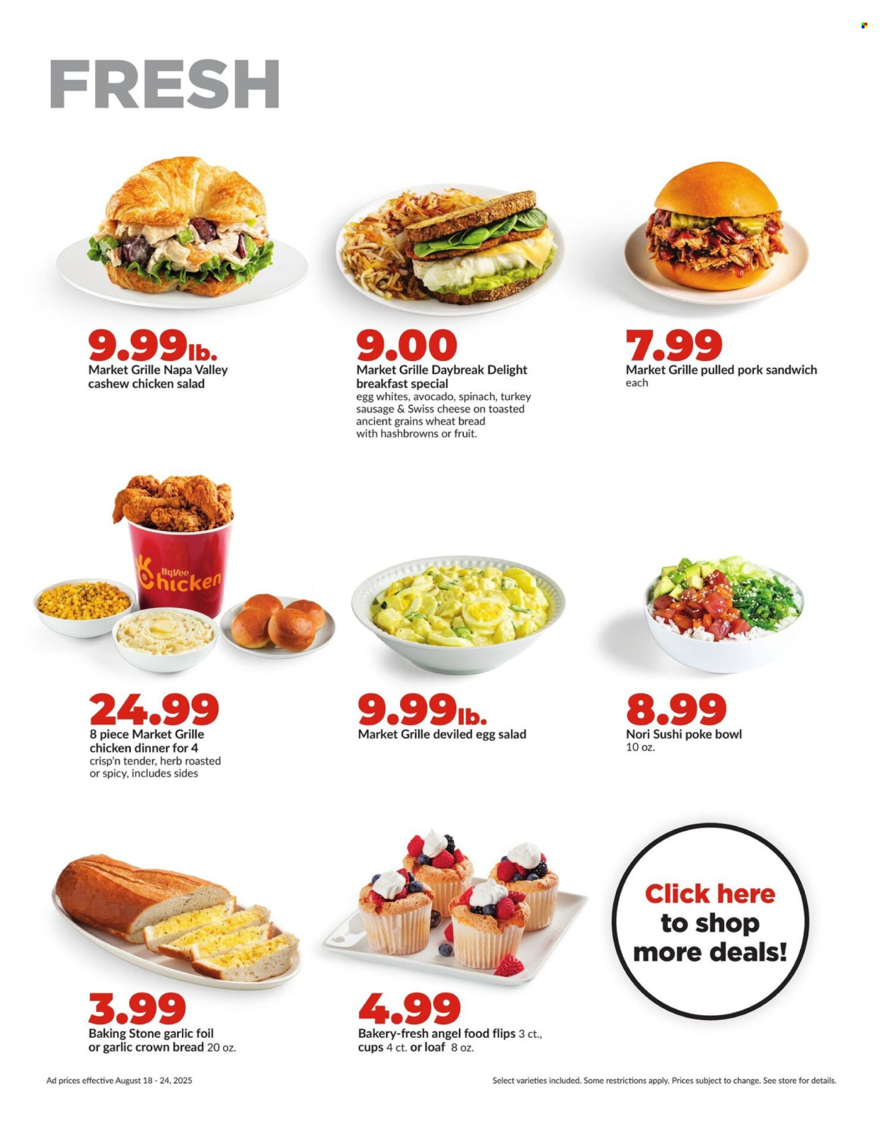 Hy-Vee ad - 08/18/2025 - 08/24/2025. Page 14