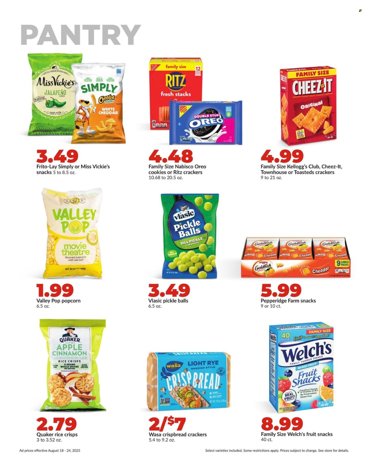 Hy-Vee ad - 08/18/2025 - 08/24/2025. Page 20