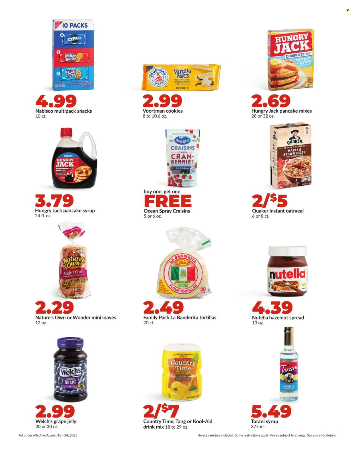 Hy-Vee ad - 08/18/2025 - 08/24/2025. Page 21
