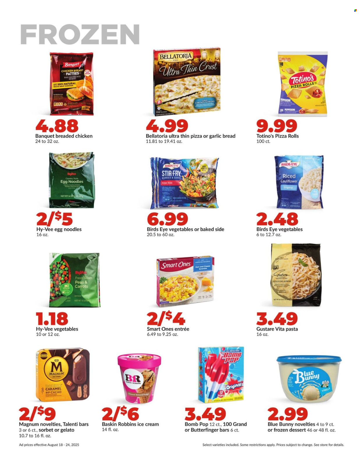 Hy-Vee ad - 08/18/2025 - 08/24/2025. Page 30