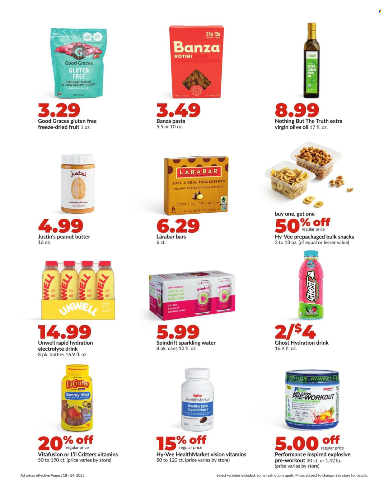 Hy-Vee ad - 08/18/2025 - 08/24/2025. Page 32