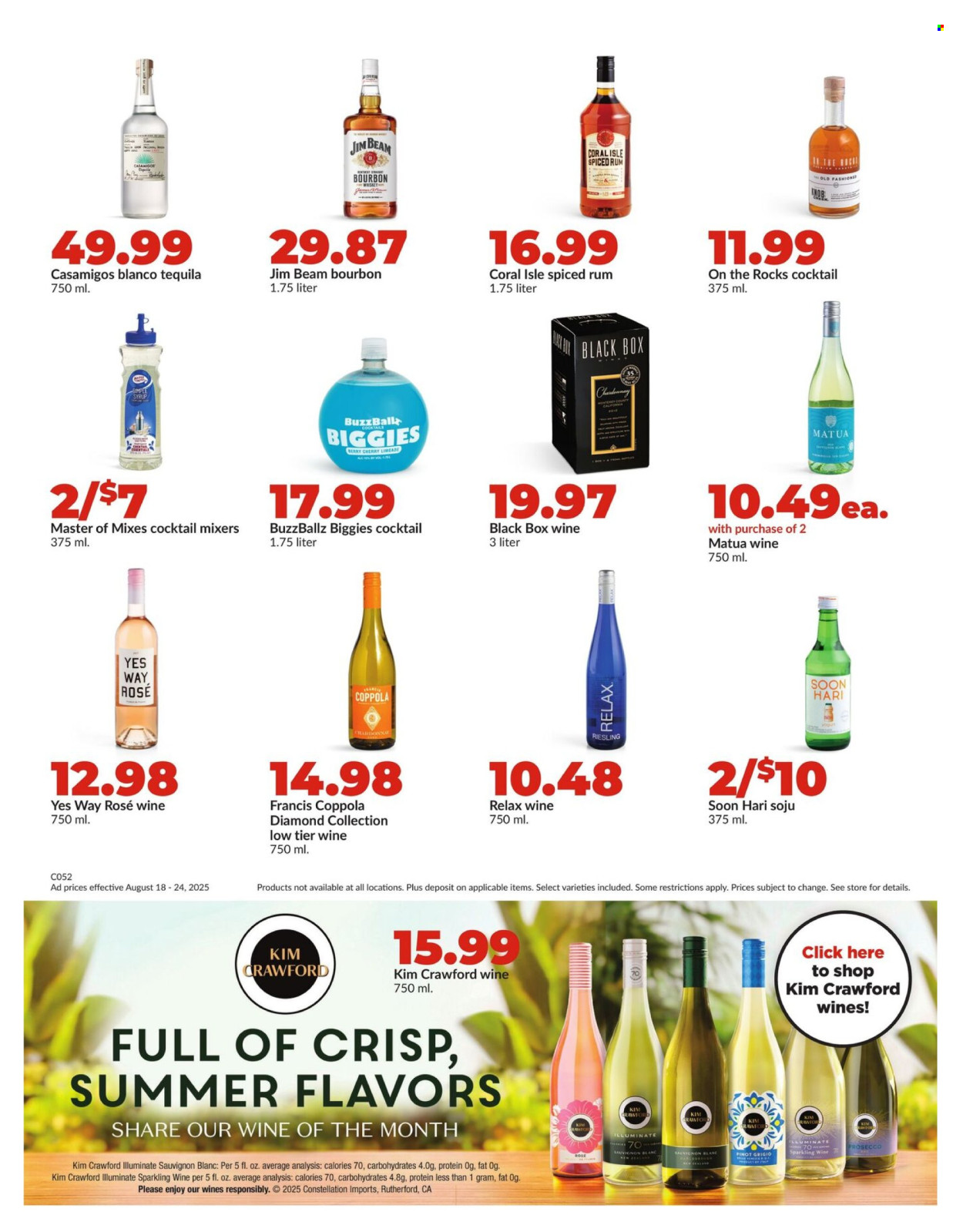 Hy-Vee ad - 08/18/2025 - 08/24/2025. Page 40