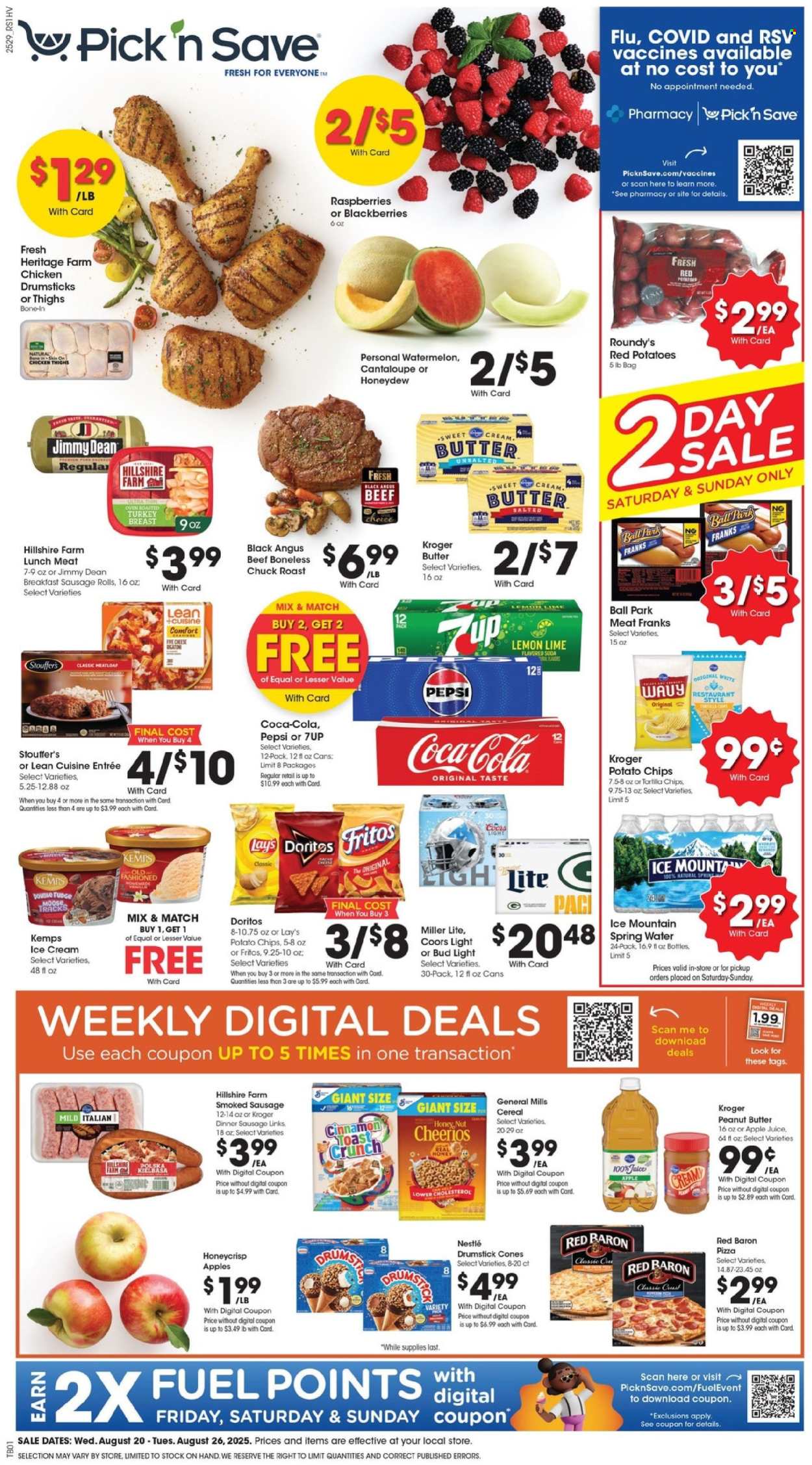 Pick ‘n Save ad - 08/20/2025 - 08/26/2025. Page 1