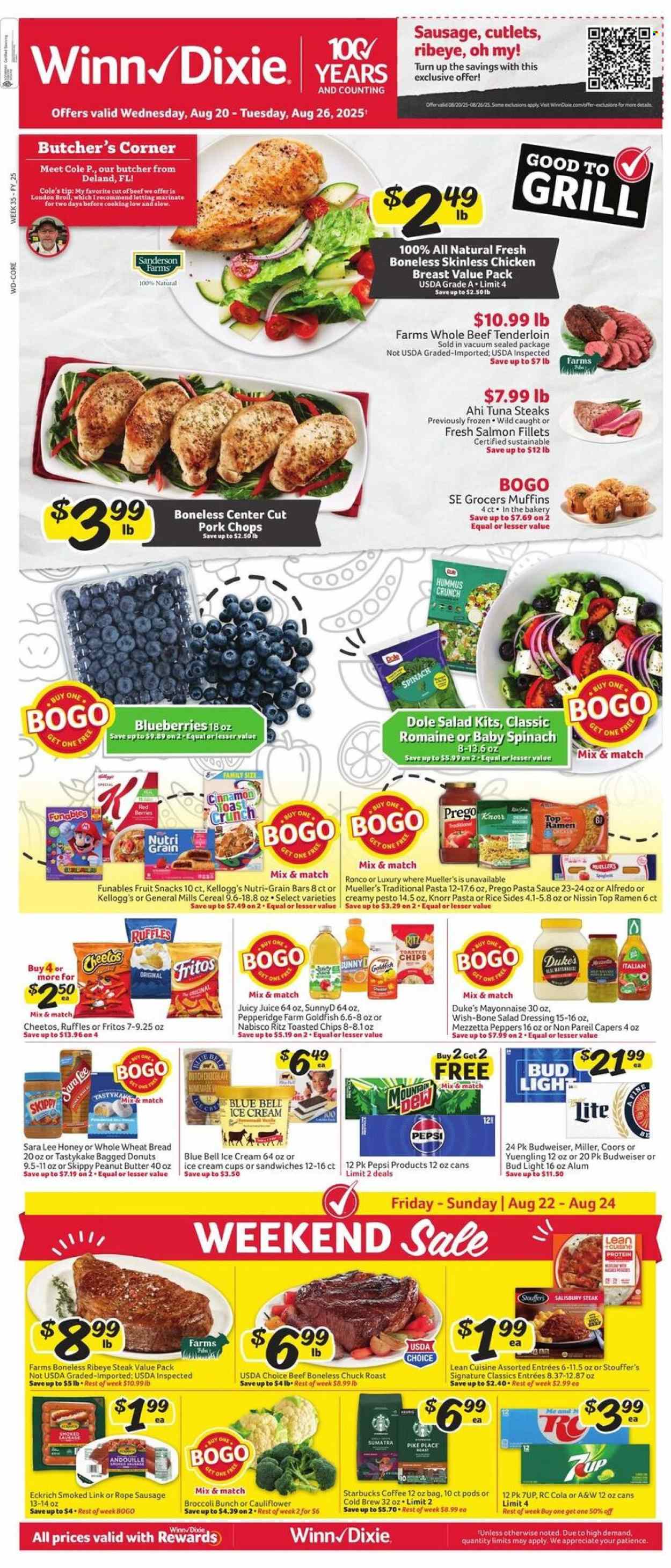 Winn Dixie ad - 08/20/2025 - 08/26/2025. Page 1