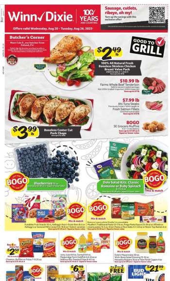 Winn Dixie Flyer - 08/20/2025 - 08/26/2025.