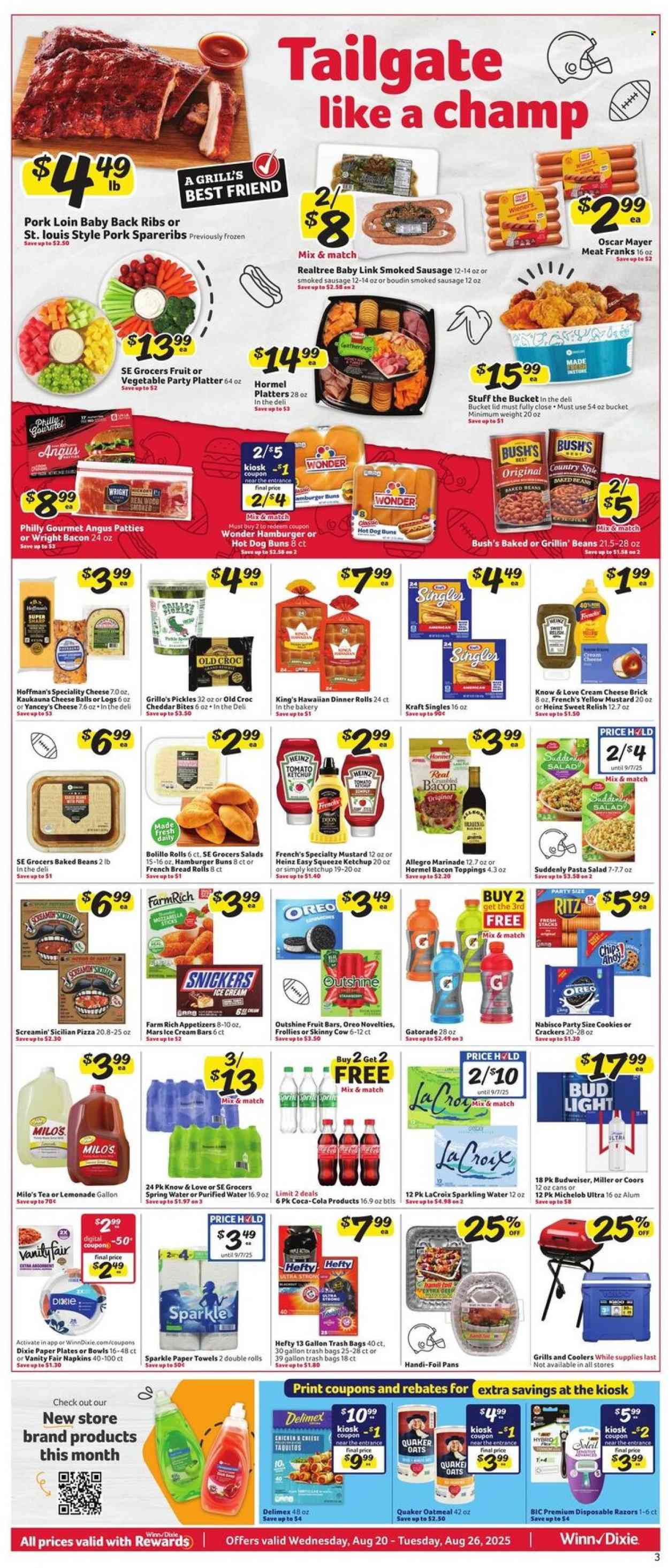 Winn Dixie ad - 08/20/2025 - 08/26/2025. Page 3