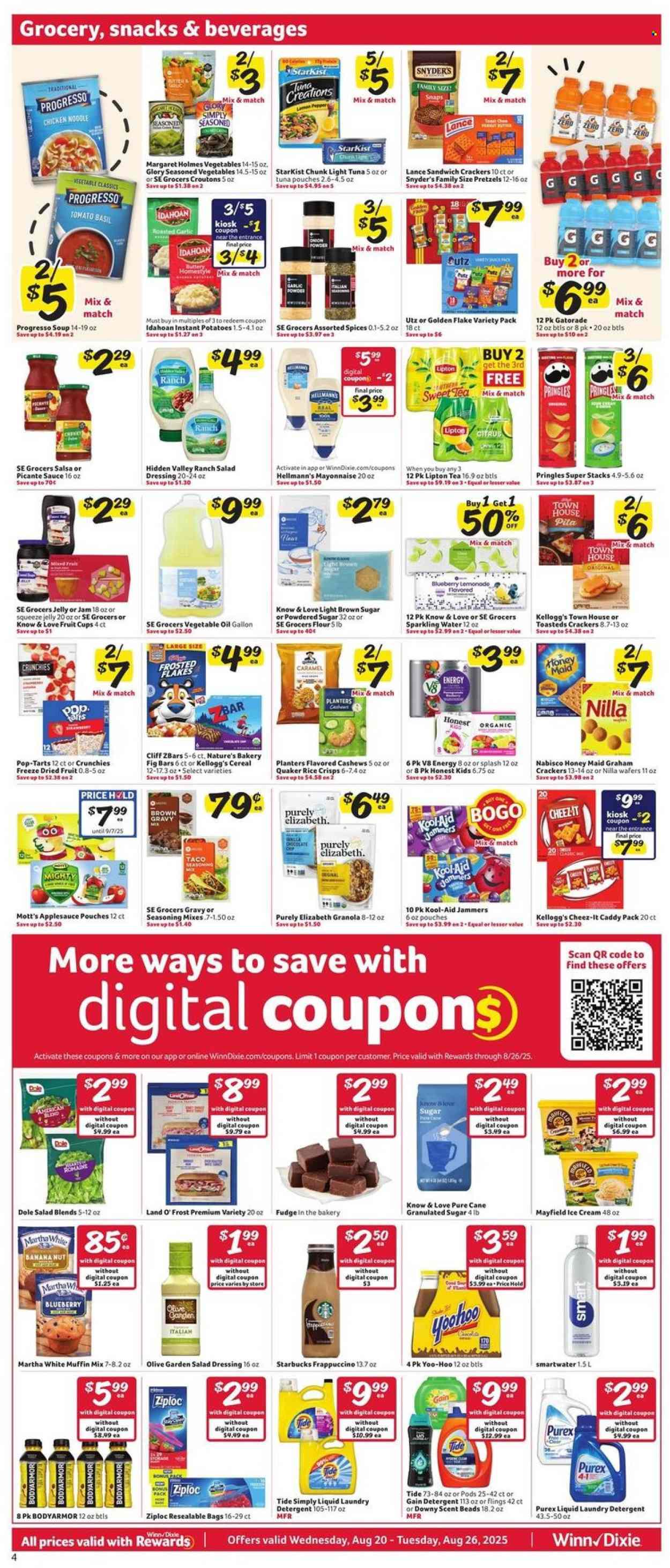 Winn Dixie ad - 08/20/2025 - 08/26/2025. Page 4
