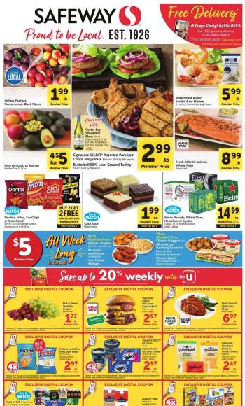 Safeway Flyer - 08/20/2025 - 08/26/2025.