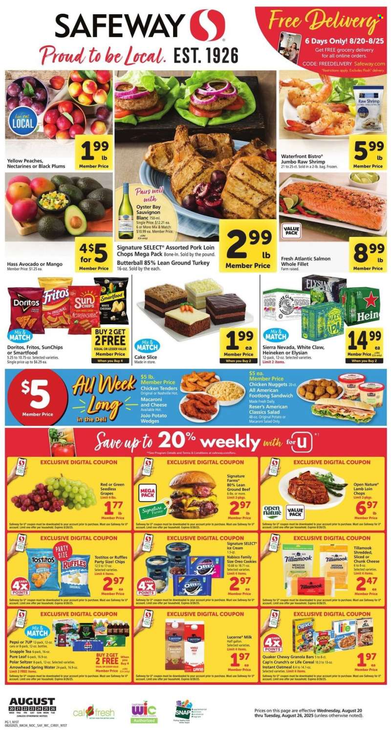 Safeway Flyer - 08/20/2025 - 08/26/2025.