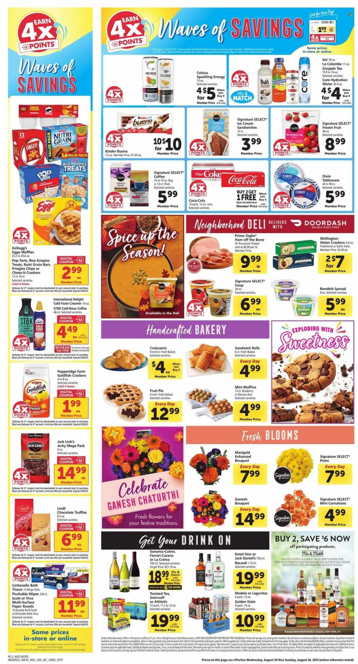 Safeway ad - 08/20/2025 - 08/26/2025. Page 2