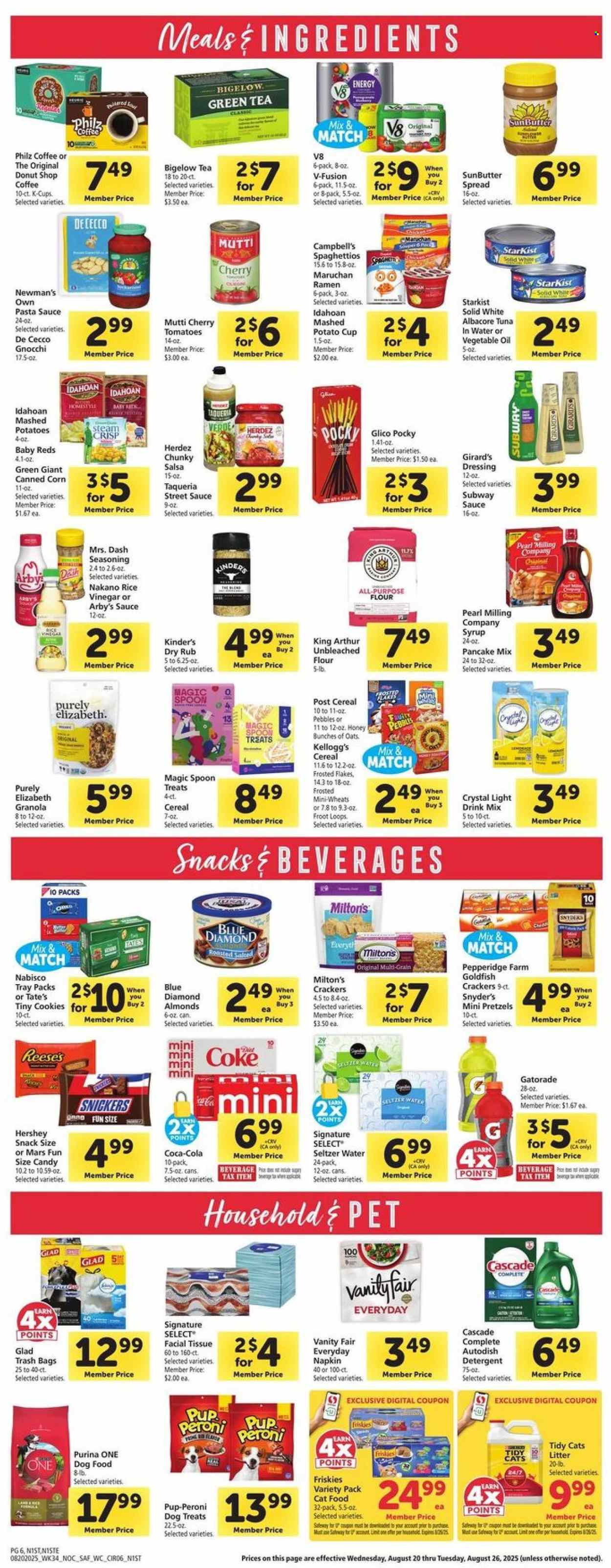 Safeway ad - 08/20/2025 - 08/26/2025. Page 6
