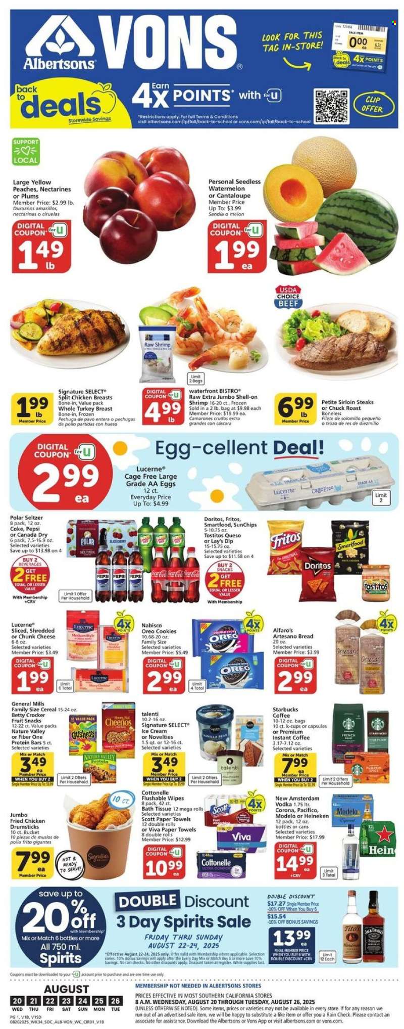 Albertsons Flyer - 08/20/2025 - 08/26/2025.