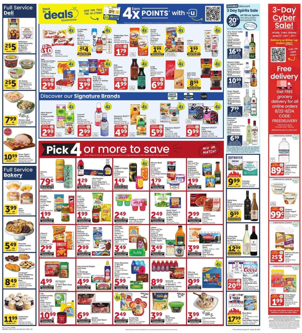 Albertsons ad - 08/20/2025 - 08/26/2025. Page 2