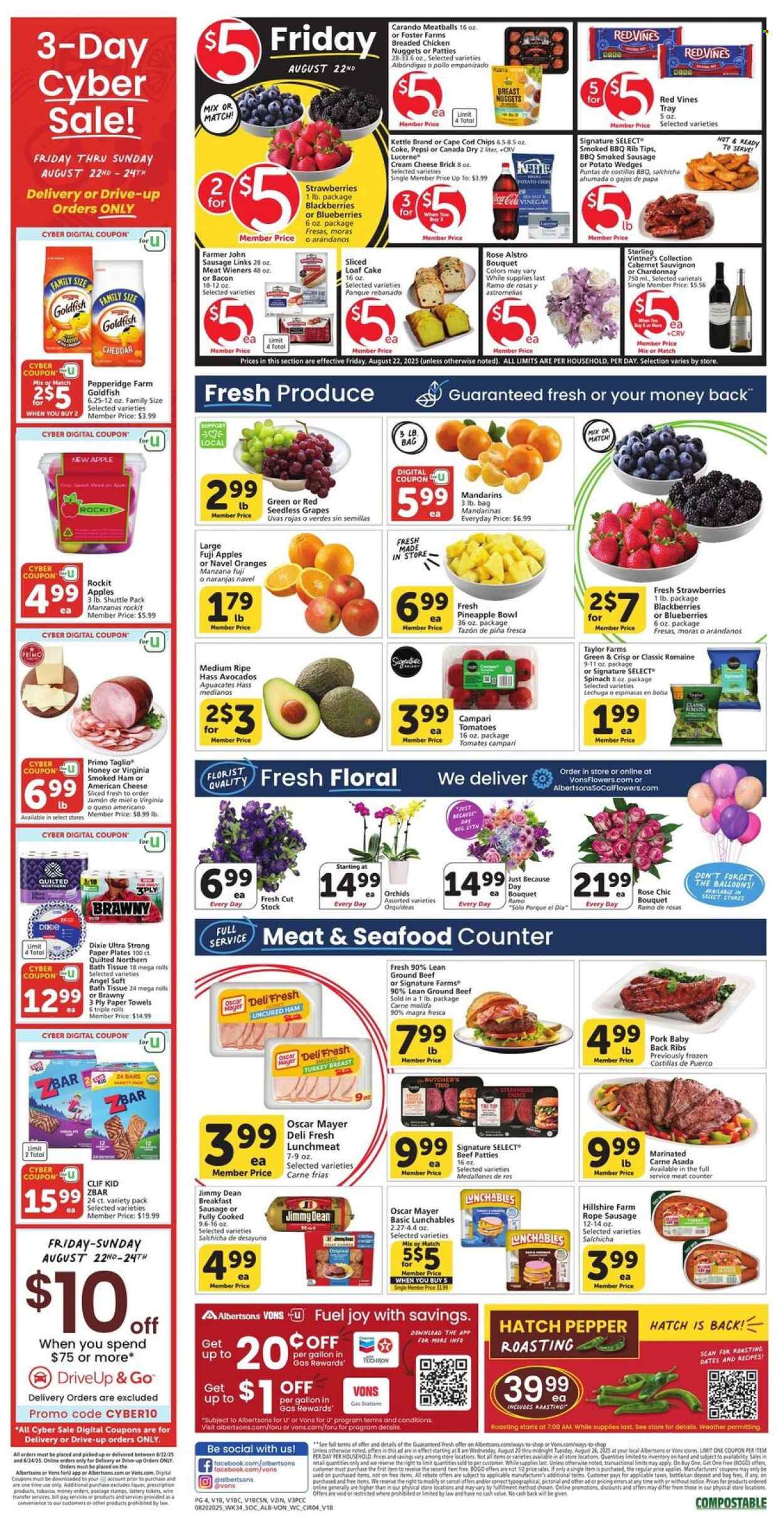 Albertsons ad - 08/20/2025 - 08/26/2025. Page 3