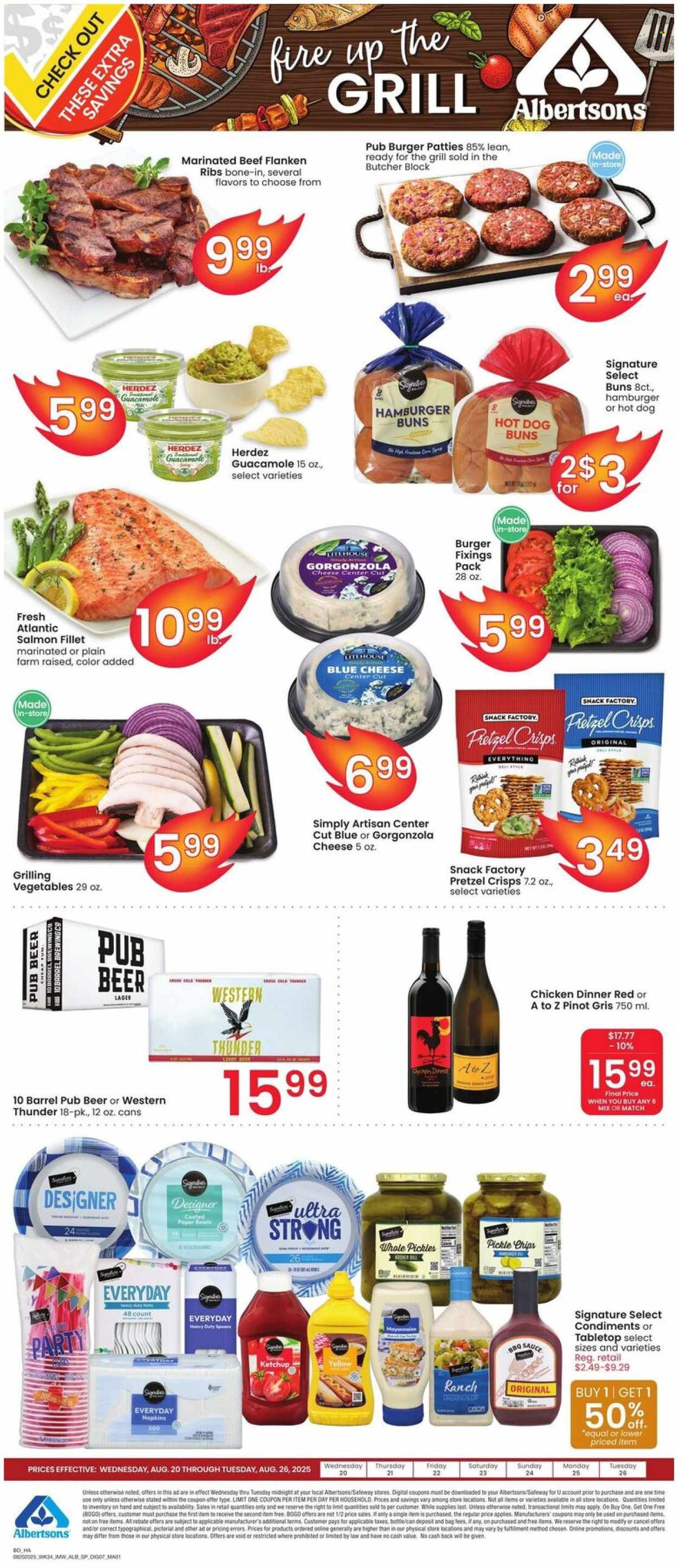 Albertsons ad - 08/20/2025 - 08/26/2025. Page 1