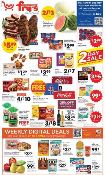 Fry’s Flyer - 08/20/2025 - 08/26/2025.