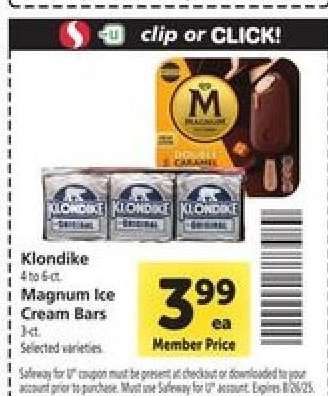 Magnum Ice Cream Bars