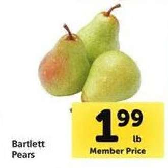Bartlett Pears