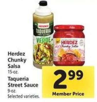 Herdez Chunky Salsa / Taqueria Street Sauce