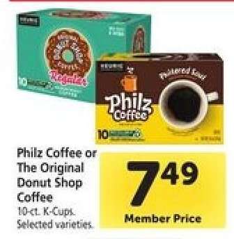 Philz Coffee or The Original Donut Shop Coffee