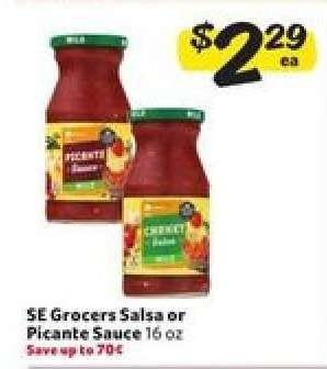 SE Grocers Salsa or Picante Sauce