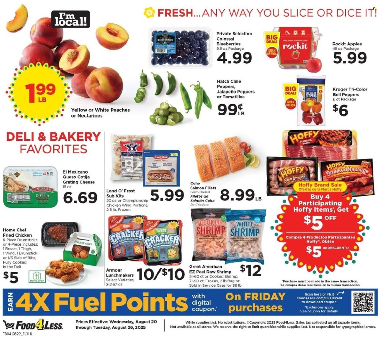 Food 4 Less ad - 08/20/2025 - 08/26/2025. Page 4