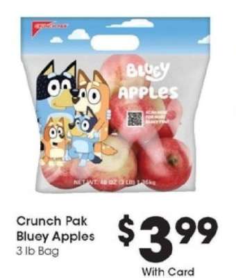Crunch Pak Bluey Apples