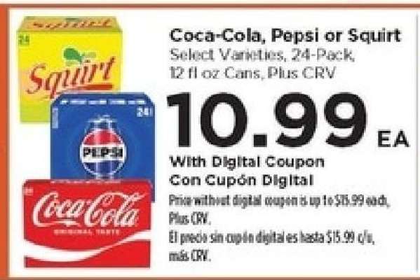 Coca-Cola, Pepsi or Squirt
