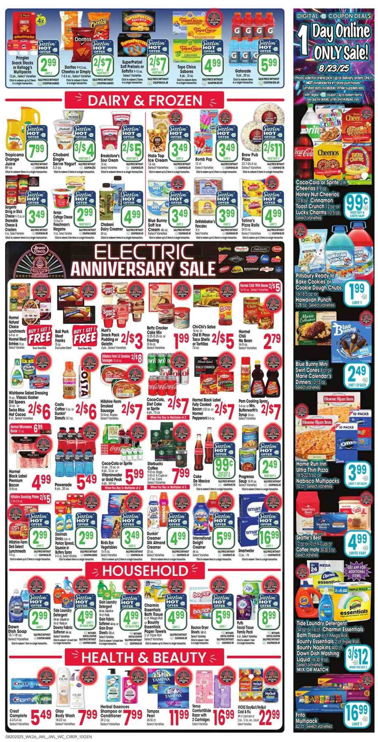 Jewel Osco ad - 08/20/2025 - 08/26/2025. Page 9