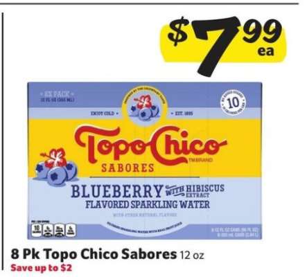 8 Pk Topo Chico Sabores