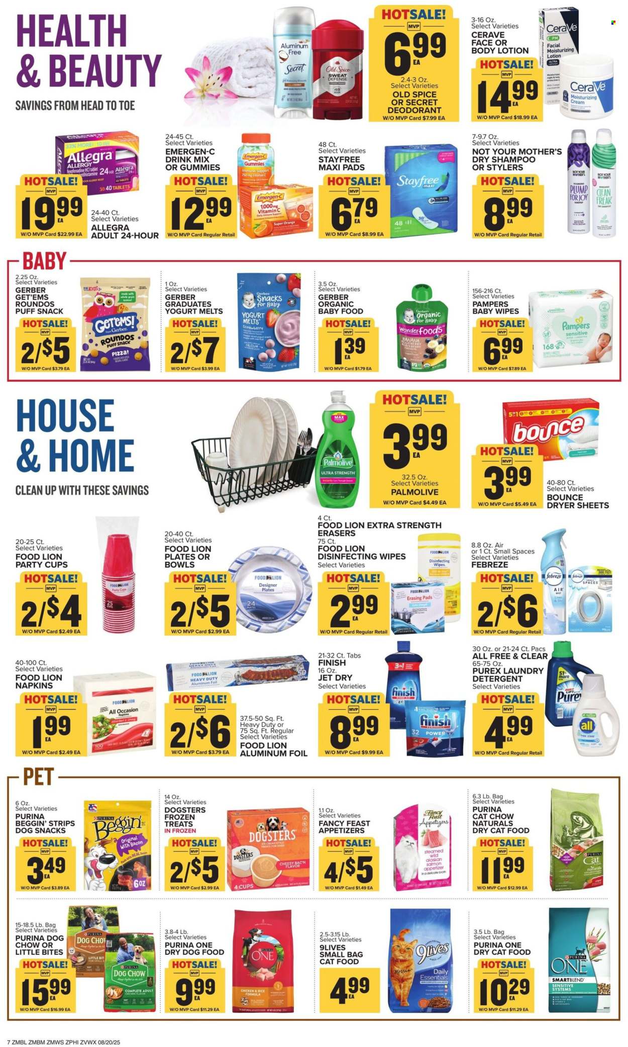 Food Lion ad - 08/20/2025 - 08/26/2025. Page 8