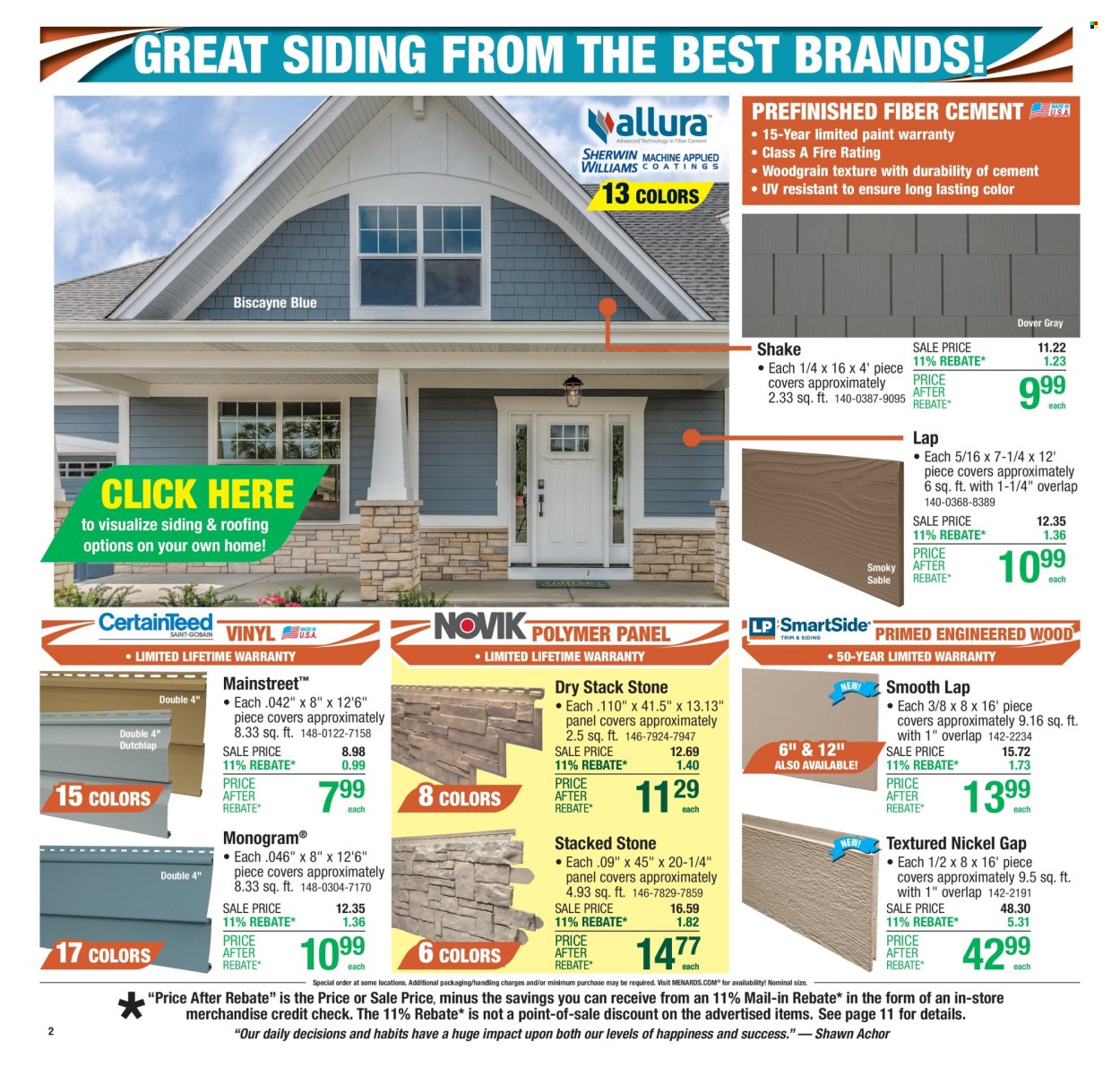 Menards ad - 08/21/2025 - 09/01/2025. Page 3
