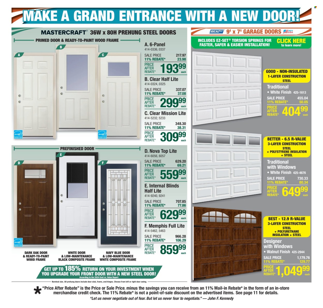 Menards ad - 08/21/2025 - 09/01/2025. Page 6