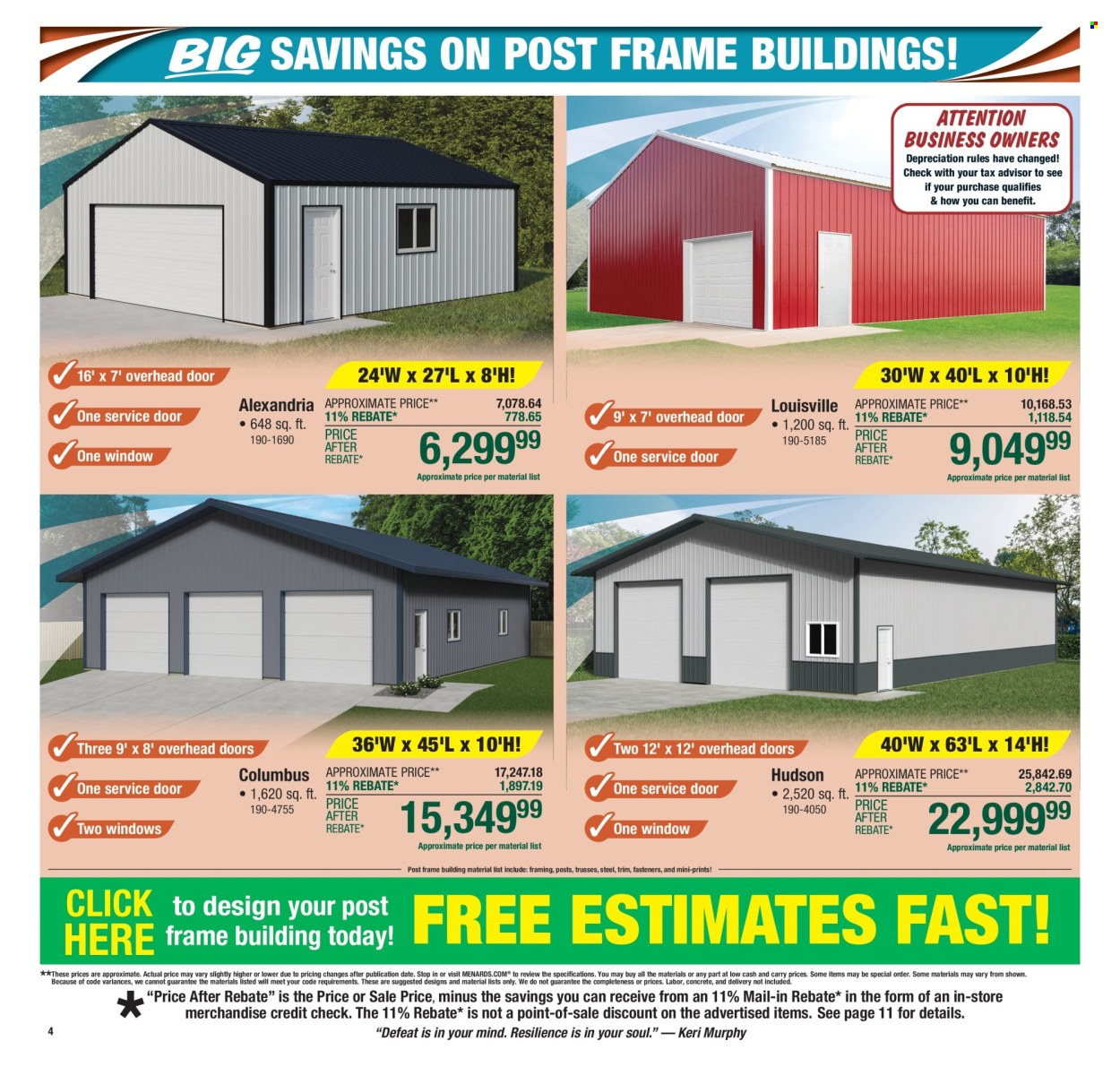 Menards ad - 08/21/2025 - 09/01/2025. Page 7