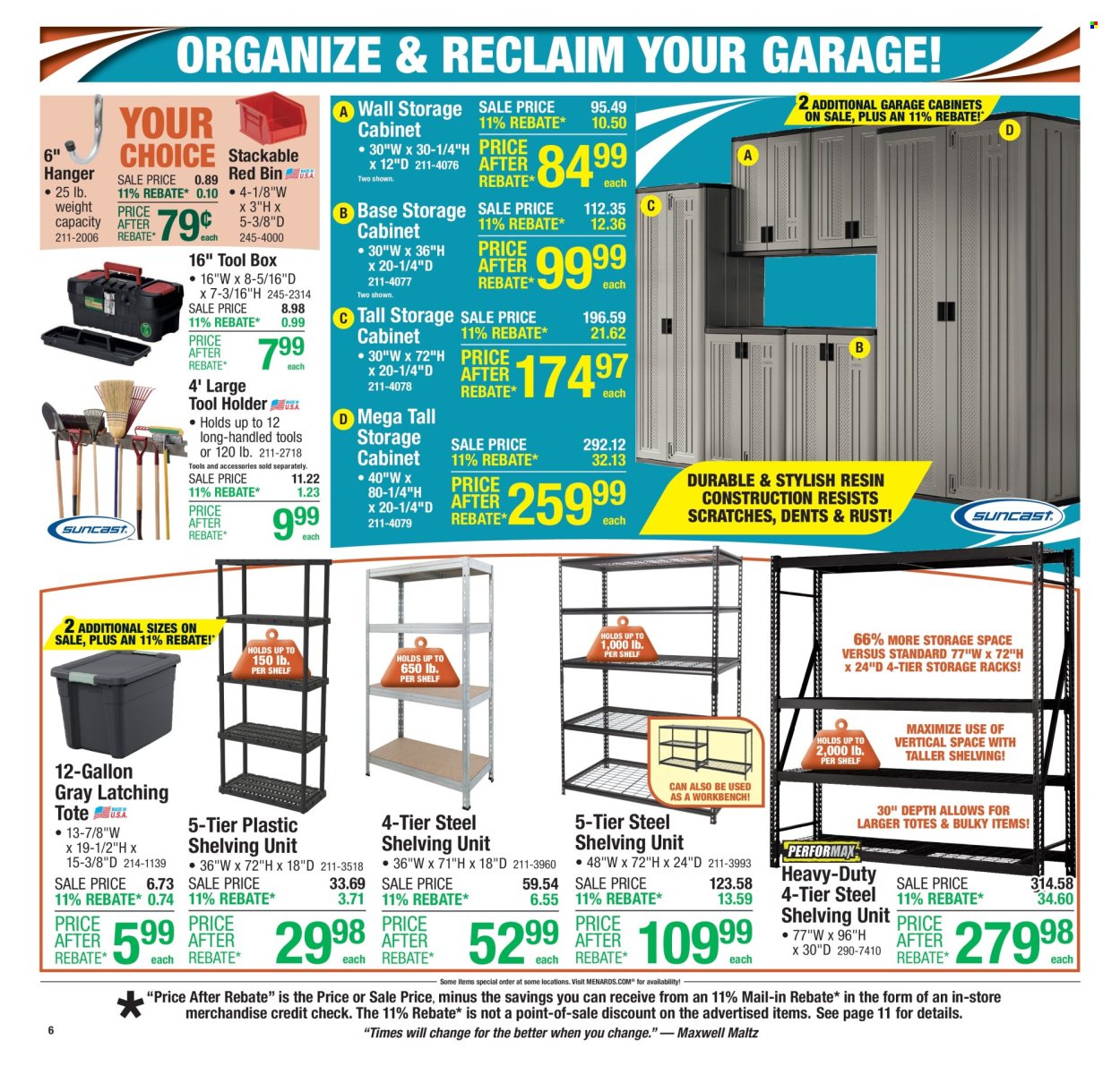 Menards ad - 08/21/2025 - 09/01/2025. Page 10