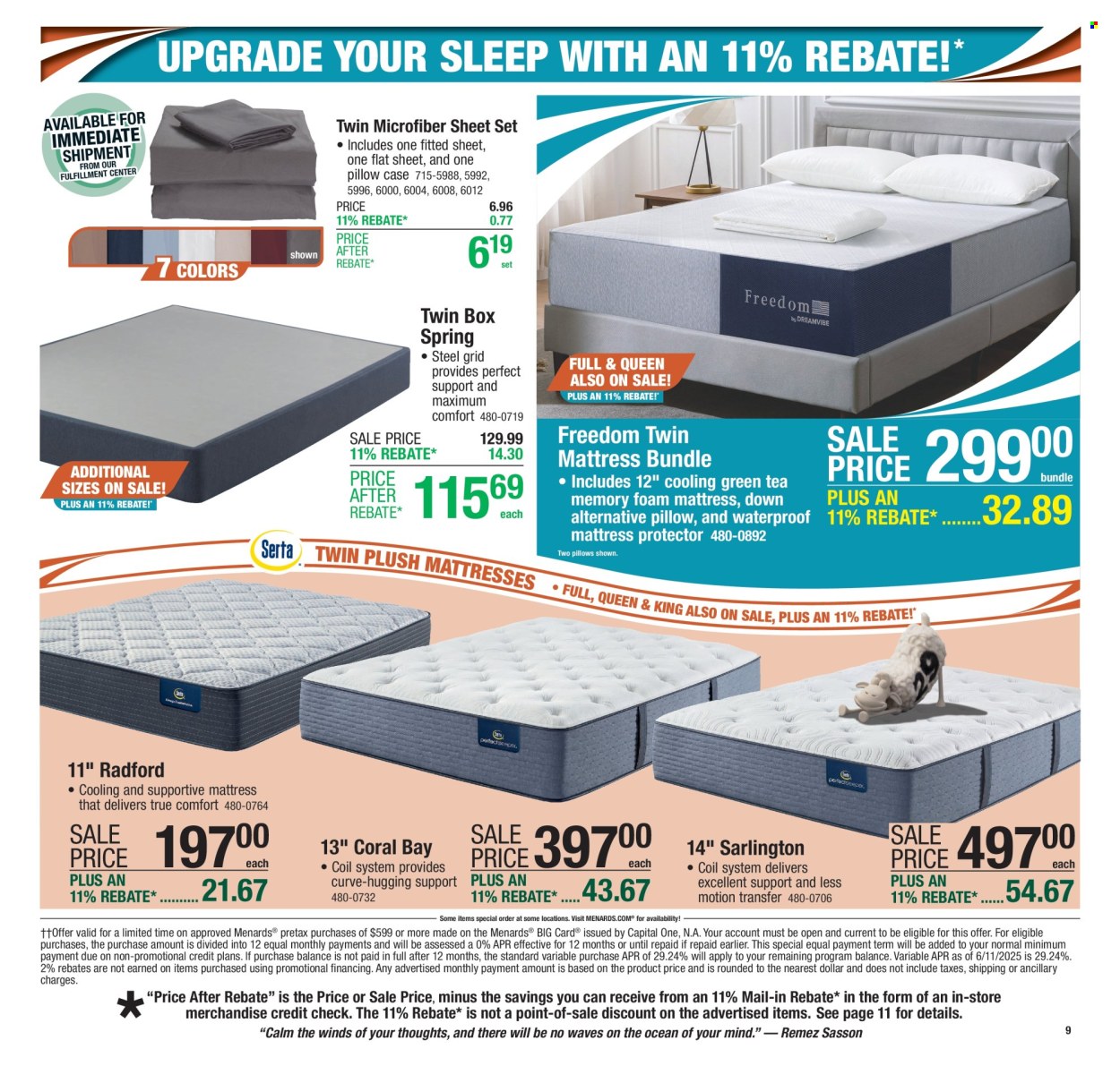 Menards ad - 08/21/2025 - 09/01/2025. Page 13