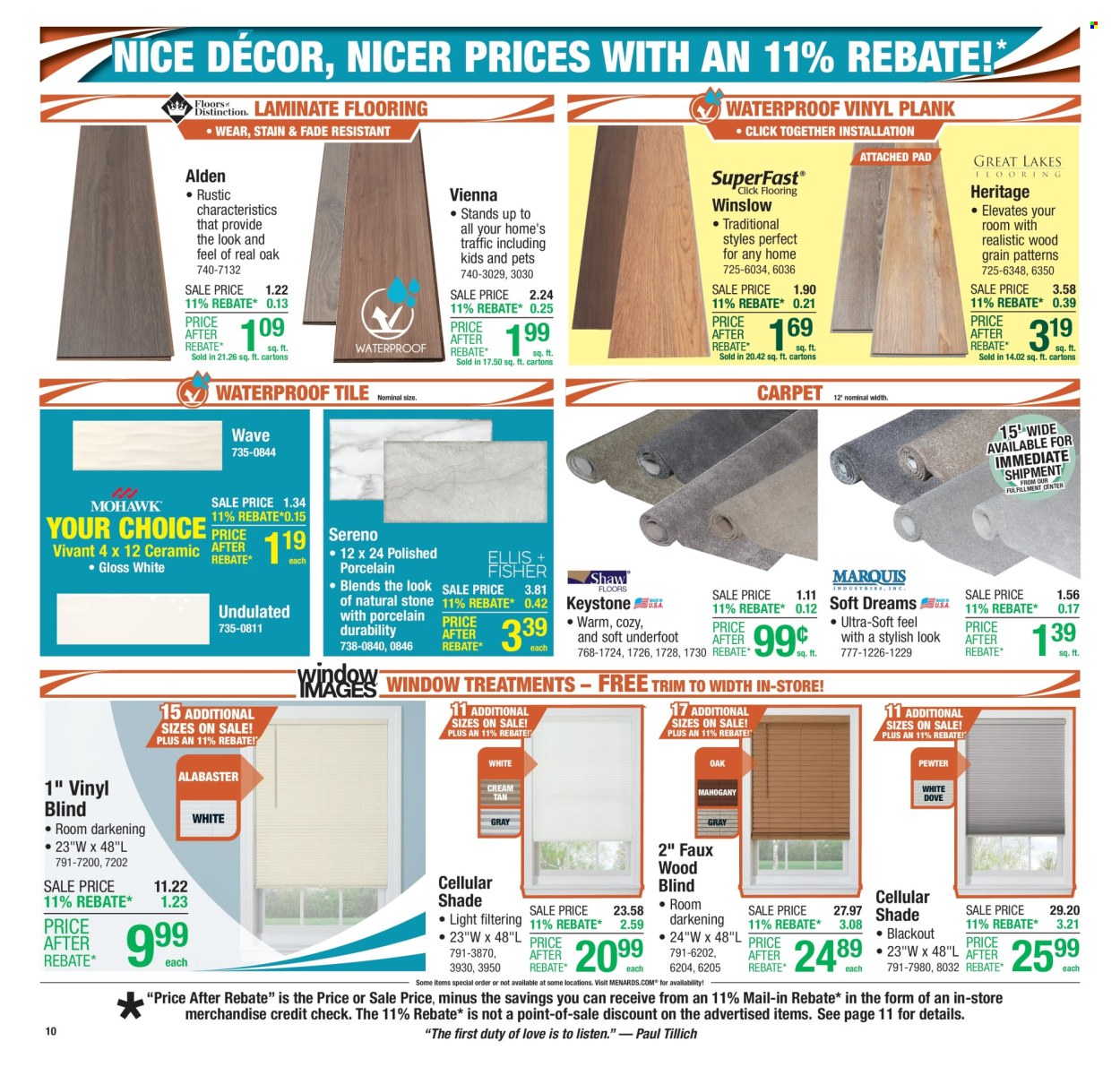 Menards ad - 08/21/2025 - 09/01/2025. Page 17